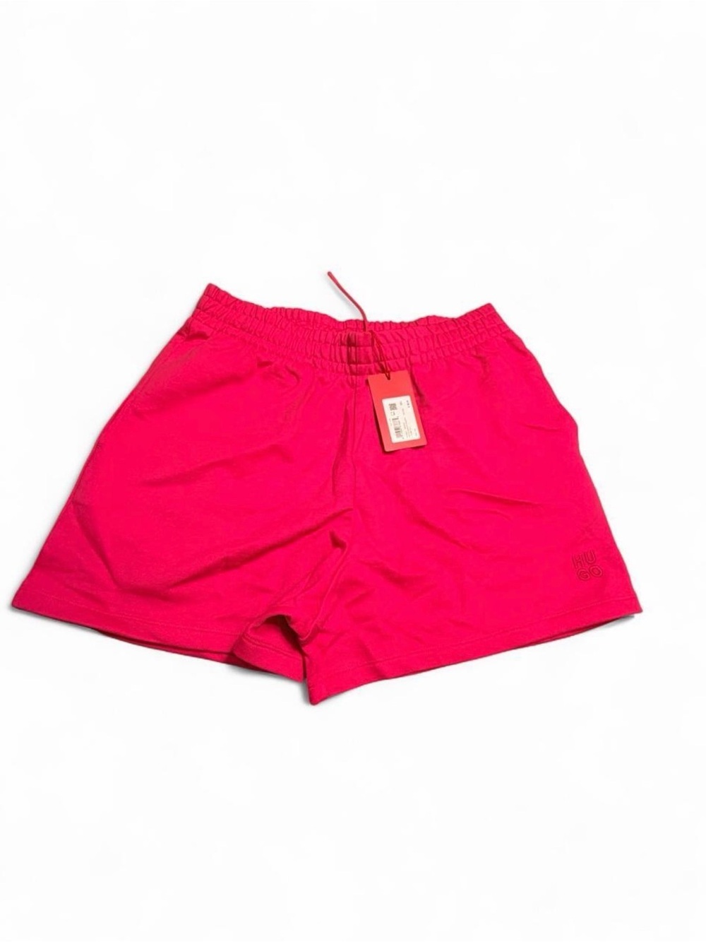 HUGO BOSS Ninosta 2 Bright Pink Jersey Relaxed Fit Shorts XXL NWT